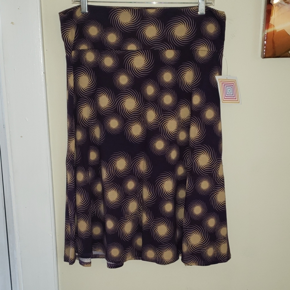 LuLaRoe "Azure" Style Skirt 2XL
